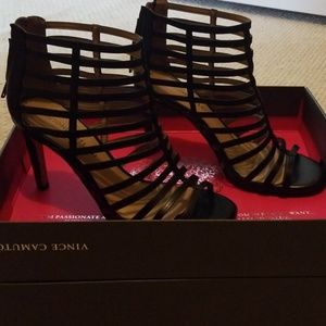 Black Vince Camuto heels